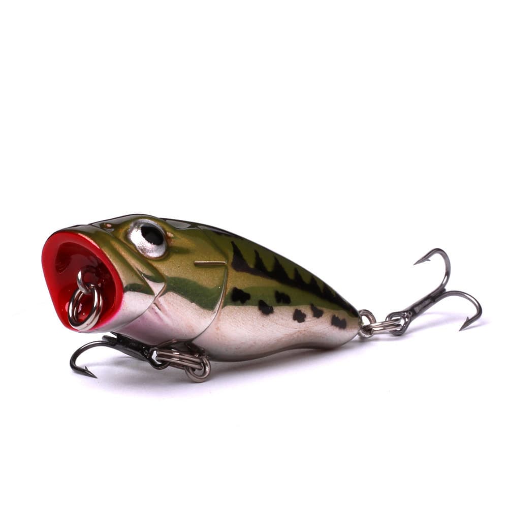Popper-GD04-45mm/3.5g - Popper Fishing Lure by GD Angling Tackle