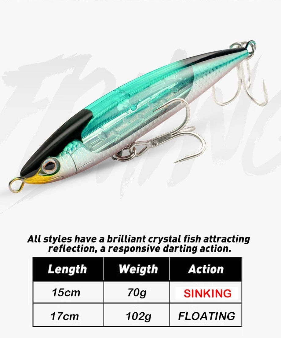 Floating Pencil-GDFP02-150/170mm/70/102g | GD Angling Tackle