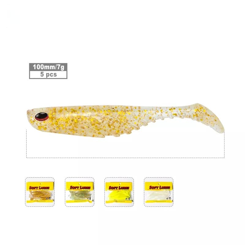 T-Tail Soft Baits-GDTA07-100mm/8.0g | GD Angling Tackle - Image 4 | GD Angling Tackle